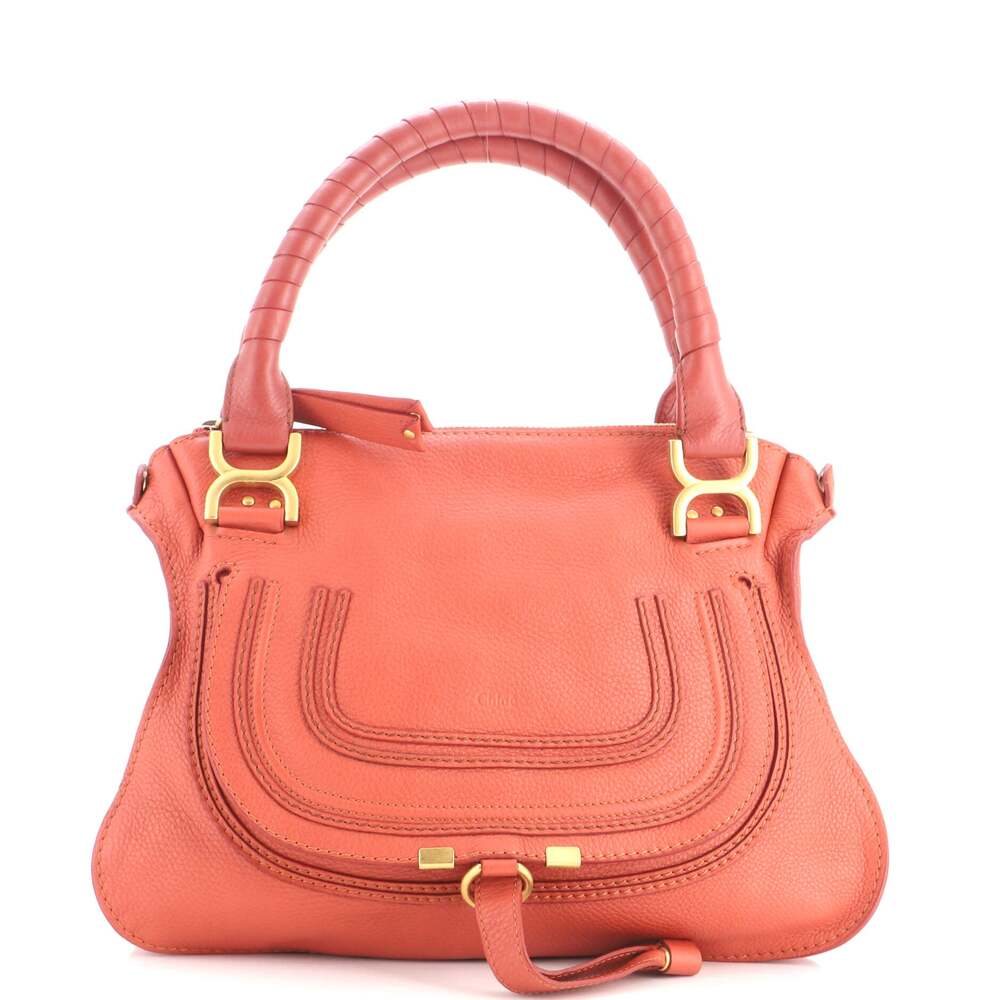 Chloe Marcie Satchel Leather Medium #364324C12B